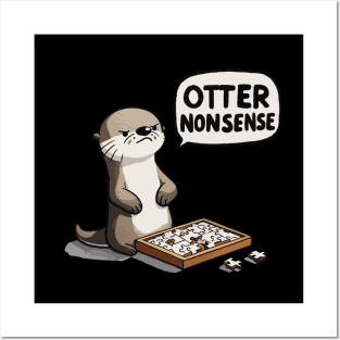 Otter Nonsense Puzzle Game Posters and Art